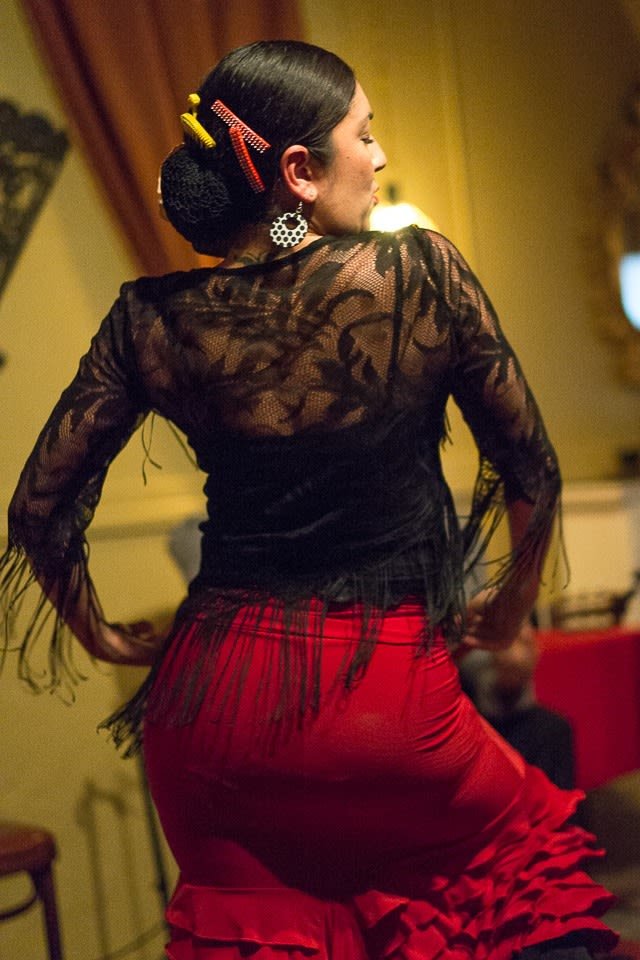 Fortuna Flamenco ensemble performing