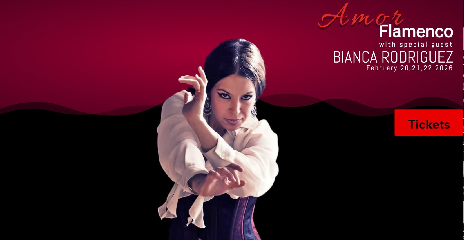 Flamenco dancer Bianca Rodriguez performing