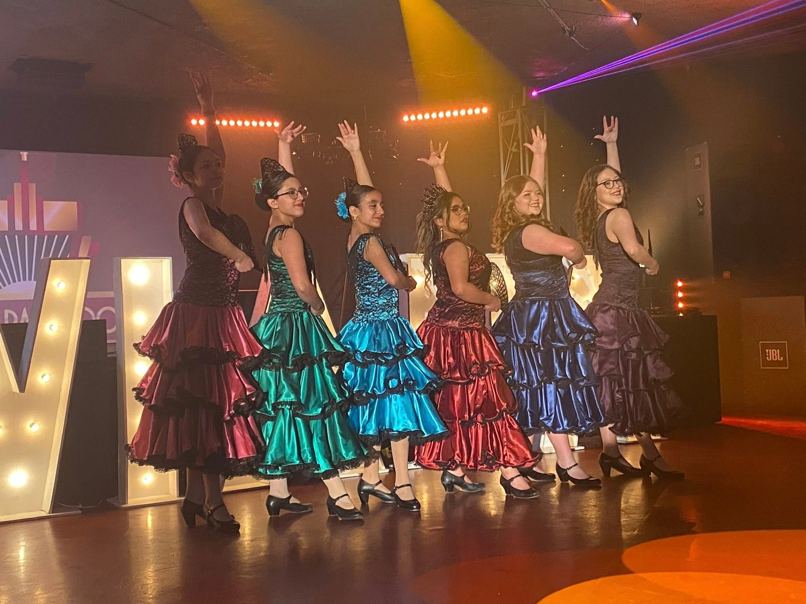 Alma Gitana Dance Company performing flamenco and folklórico