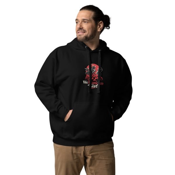 Black WeFlamenco Fest pullover hoodie product image