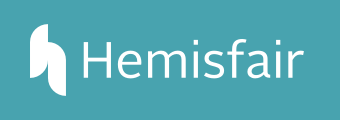 Hemisfair logo for WeFlamenco Fest sponsor and venue recognition