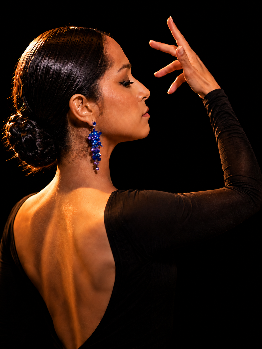 Anna Alicia performing flamenco