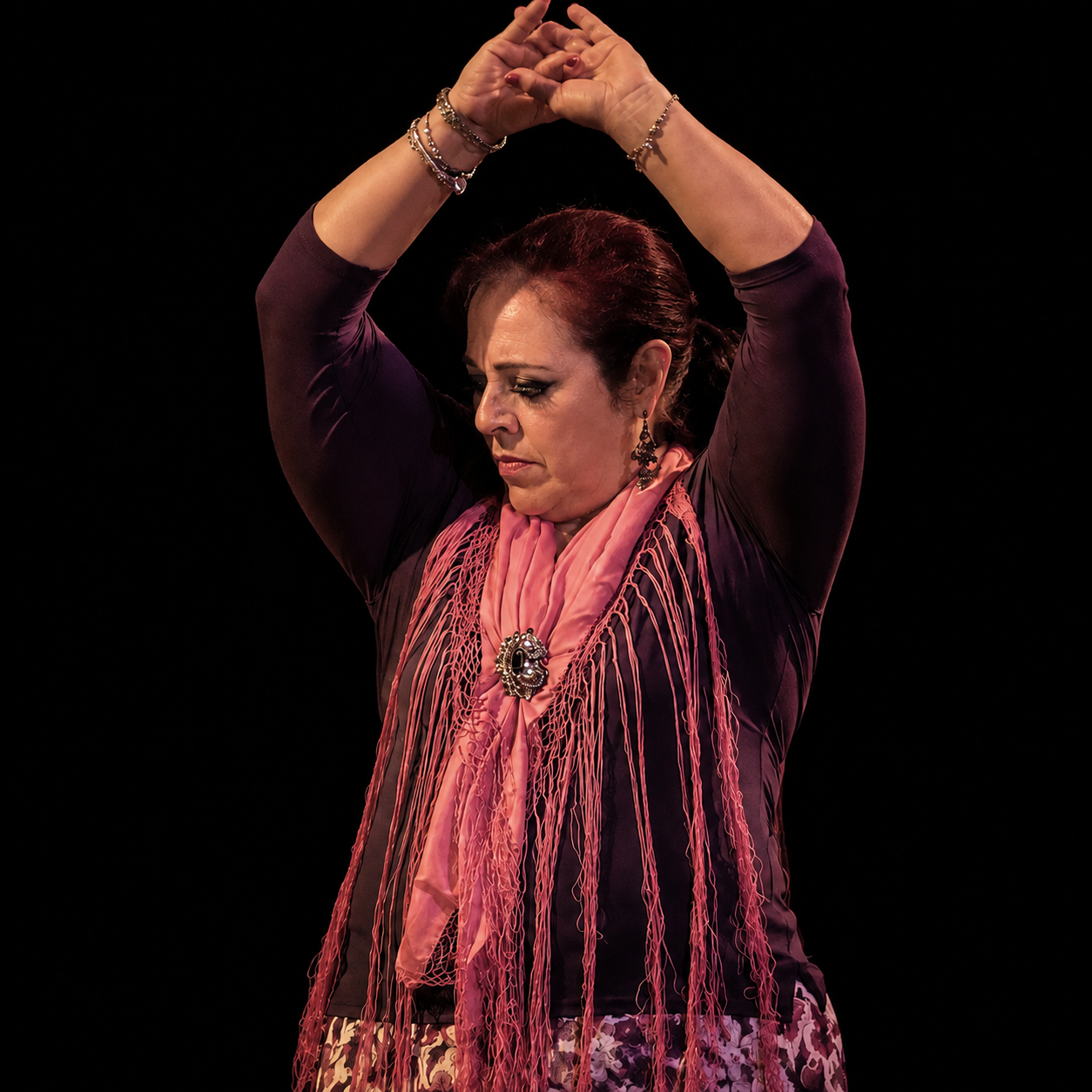 Boni Ramos performing flamenco