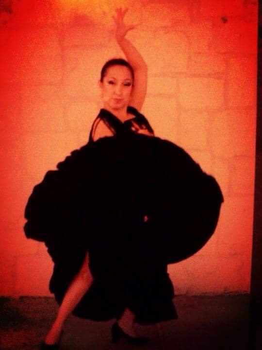 Elsa Champion, known as La Chispa, flamenco and folklórico dancer, director, and teacher