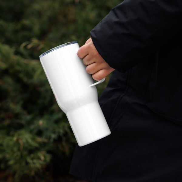 Travel mug with a handle - Image 2