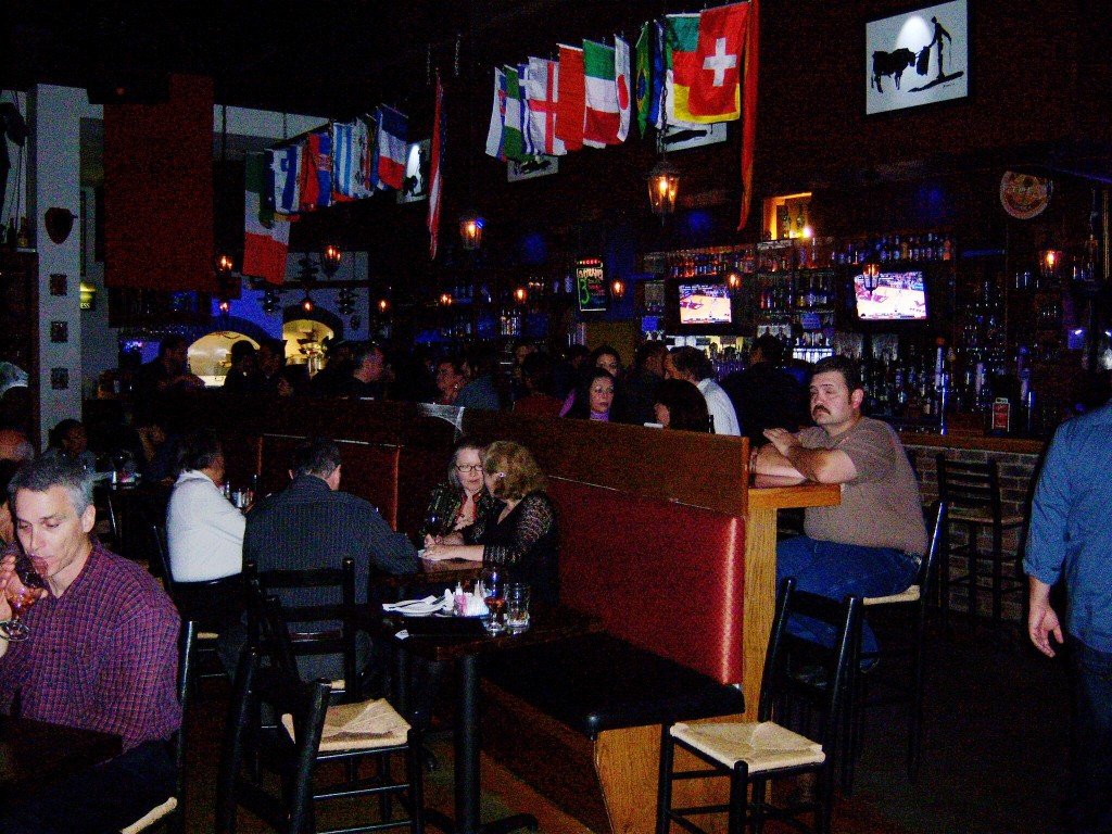 Interior of España Bar de Tapas in San Antonio in 2011