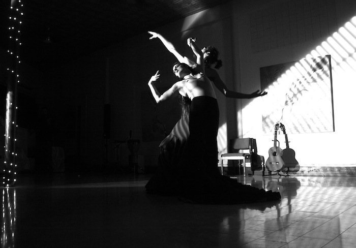 Stephan Gaeth and Tamara Adira performing Angel of Gravity