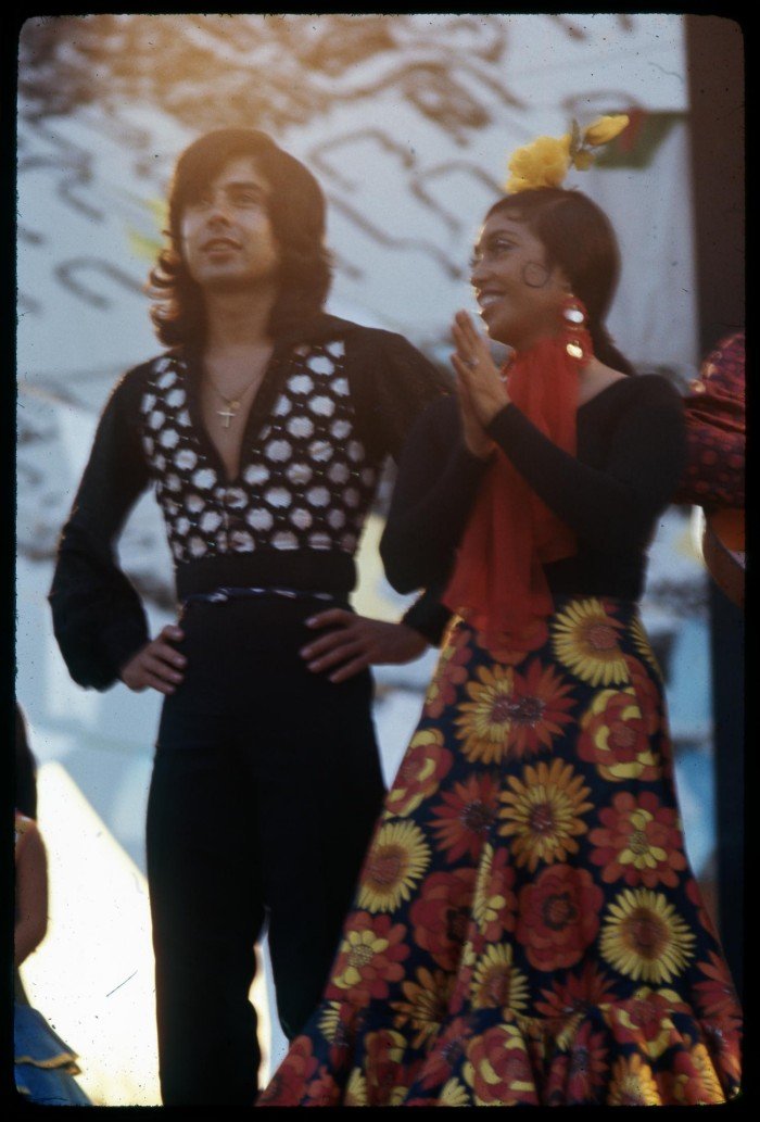 Teresa Champion and Manolo Valente of Los Flamencos de San Antonio in 1972