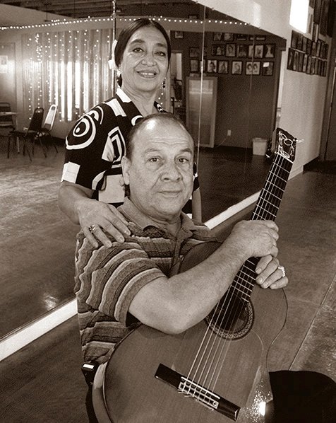 Teresa Champion and Willie El Curro Champion photographed by Al Rendon